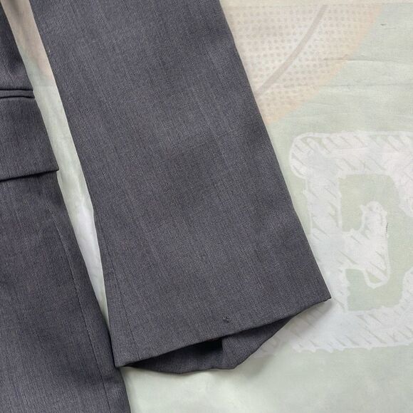 Calvin Klein Men's 2 Button Blazer Gray 40 R Sport Coat Jacket Luxury 100% Wool - Picture 11 of 12